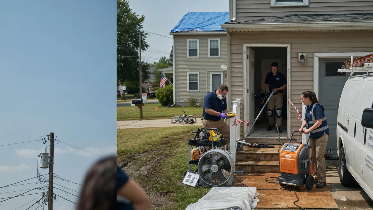 Water Damage Repair in May, TX near me